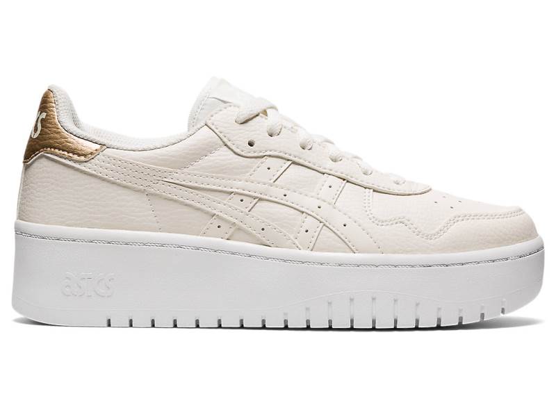 Tênis Asics JAPAN S PF Mulher Creme, 8469A336.936